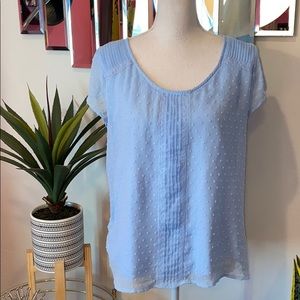 Lauren Conrad blue shirt